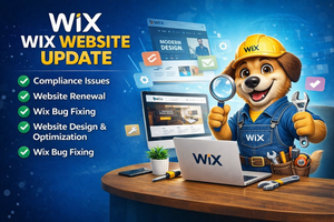 Wix Website Update